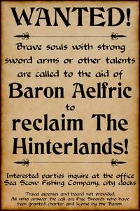 The Baron's handbill